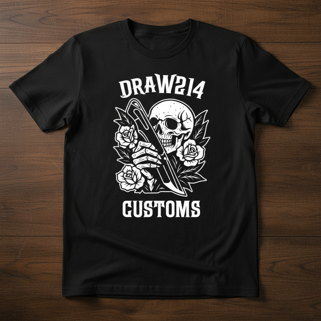 Draw214 Customs Tee