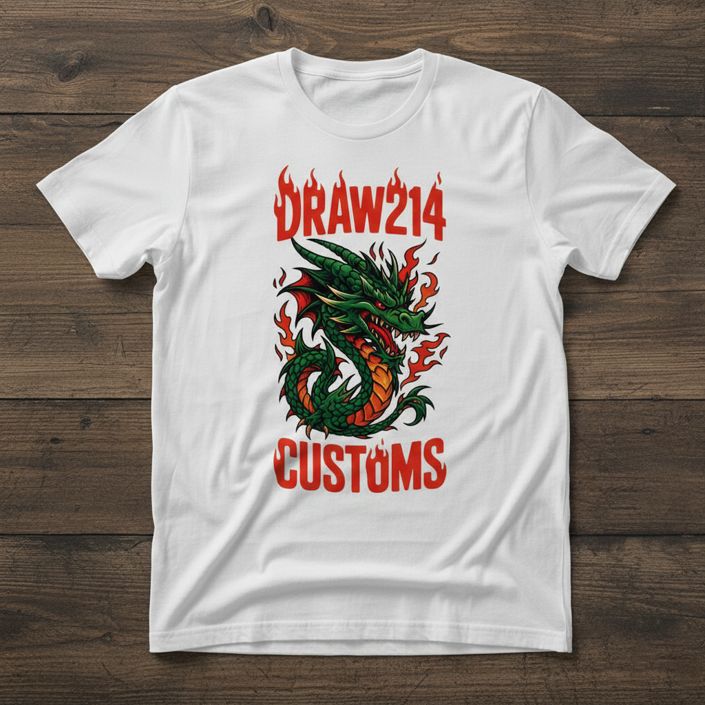 Draw214 Customs Tee