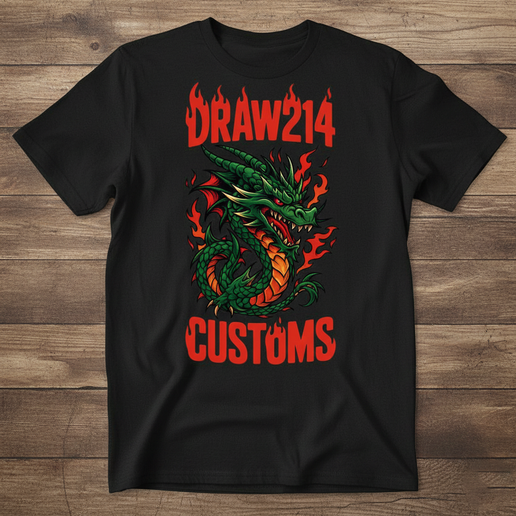 Draw214 Customs Tee